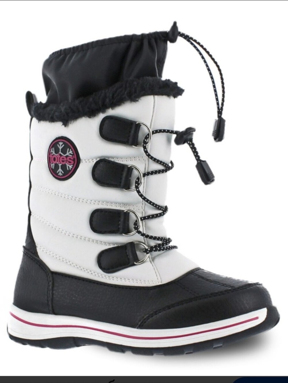 TOTES Alpine Macquenzie  Girls Winter Boots Size 12M